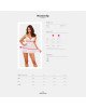 Пеньюар і трусики Obsessive Heavenlly babydoll & thong XL/2XL Пеньюар і трусики Obsessive Heavenlly babydoll & thong XL/2XL