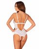 Еротичне напівпрозоре боді Obsessive Heavenlly crotchless teddy M/L, з доступом Еротичне напівпрозоре боді Obsessive Heavenlly crotchless teddy M/L, з доступом