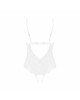 Еротичне напівпрозоре боді Obsessive Heavenlly crotchless teddy XL/2XL, з доступом Еротичне напівпрозоре боді Obsessive Heavenlly crotchless teddy XL/2XL, з доступом