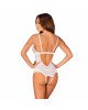 Еротичне напівпрозоре боді Obsessive Heavenlly crotchless teddy XL/2XL, з доступом Еротичне напівпрозоре боді Obsessive Heavenlly crotchless teddy XL/2XL, з доступом