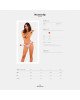 Напівпрозорі трусики Obsessive Heavenlly panties XL/2XL, відкриті сідниці