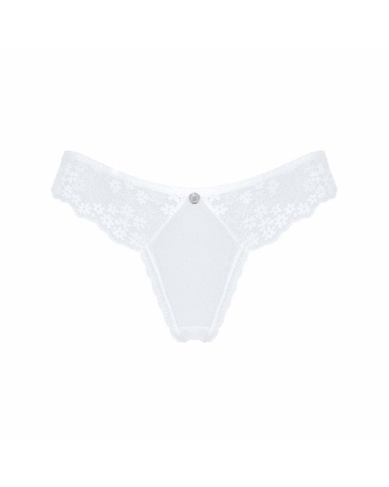 Напівпрозорі трусики Obsessive Heavenlly panties XL/2XL, відкриті сідниці