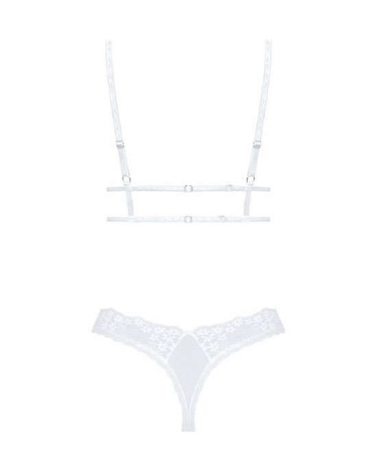 Еротичний комплект Obsessive Heavenlly 2-pcs set XS/S, бюстгальтер і танга Еротичний комплект Obsessive Heavenlly 2-pcs set XS/S, бюстгальтер і танга