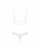 Еротичний комплект Obsessive Heavenlly 2-pcs set M/L, бюстгальтер і танга