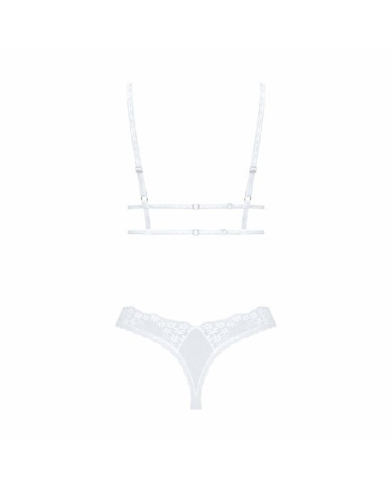Еротичний комплект Obsessive Heavenlly 2-pcs set XL/2XL, бюстгальтер і танга Еротичний комплект Obsessive Heavenlly 2-pcs set XL/2XL, бюстгальтер і танга