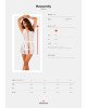 Напівпрозорий пеньюар Obsessive Heavenlly peignoir XL/2XL Напівпрозорий пеньюар Obsessive Heavenlly peignoir XL/2XL
