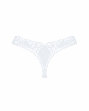 Мереживні танга Obsessive Heavenlly thong XL/2XL Мереживні танга Obsessive Heavenlly thong XL/2XL