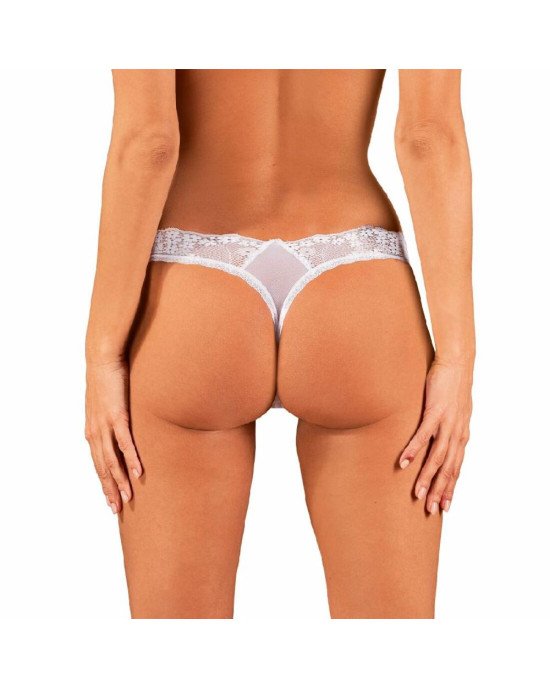 Мереживні танга Obsessive Heavenlly thong XL/2XL Мереживні танга Obsessive Heavenlly thong XL/2XL