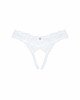 Мереживні танга Obsessive Heavenlly crotchless thong M/L, з доступом Мереживні танга Obsessive Heavenlly crotchless thong M/L, з доступом