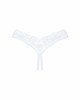 Мереживні танга Obsessive Heavenlly crotchless thong M/L, з доступом Мереживні танга Obsessive Heavenlly crotchless thong M/L, з доступом