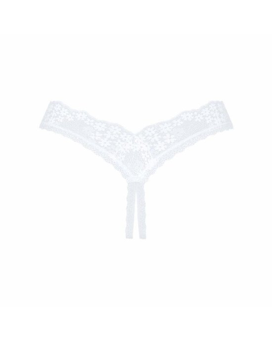 Мереживні танга Obsessive Heavenlly crotchless thong XL/2XL, з доступом Мереживні танга Obsessive Heavenlly crotchless thong XL/2XL, з доступом