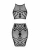 Еротичний напівпрозорий комплект Obsessive K101 top & skirt S/M/L, топ, спідниця Еротичний напівпрозорий комплект Obsessive K101 top & skirt S/M/L, топ, спідниця