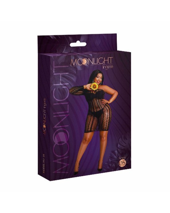 Сукня Moonlight Plus Model 05 Black Сукня Moonlight Plus Model 05 Black