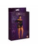 Сукня-бодістокінг Moonlight Plus Model 07 XL-XXXL Black, довгий рукав Сукня-бодістокінг Moonlight Plus Model 07 XL-XXXL Black, довгий рукав