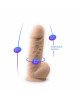 Фалоімітатор з вібрацією SilexD Norman Vibro Flesh (Model 1 size 8,5 Фалоімітатор з вібрацією SilexD Norman Vibro Flesh (Model 1 size 8,5