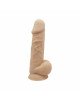 Фалоімітатор з вібрацією SilexD Norman Vibro Flesh (Model 1 size 8,5 Фалоімітатор з вібрацією SilexD Norman Vibro Flesh (Model 1 size 8,5