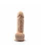 Фалоімітатор з вібрацією SilexD Norman Vibro Flesh (Model 1 size 8,5 Фалоімітатор з вібрацією SilexD Norman Vibro Flesh (Model 1 size 8,5