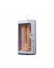Подвійний фалоімітатор з вібрацією SilexD Double Gusto Vibro Flesh (Model 1 size 8 Подвійний фалоімітатор з вібрацією SilexD Double Gusto Vibro Flesh (Model 1 size 8
