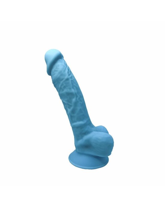Фалоімітатор SilexD Johnny Blue (MODEL 1 size 7in), двошаровий, силікон+Silexpan, діаметр 3,8 см Фалоімітатор SilexD Johnny Blue (MODEL 1 size 7in), двошаровий, силікон+Silexpan, діаметр 3,8 см