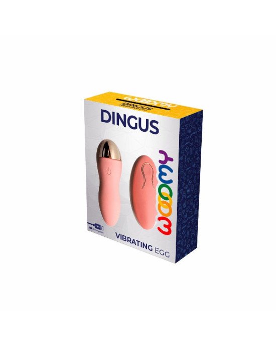 Віброяйце Wooomy Dingus Vibrating Egg, з пультом керування, 10 режимів Віброяйце Wooomy Dingus Vibrating Egg, з пультом керування, 10 режимів