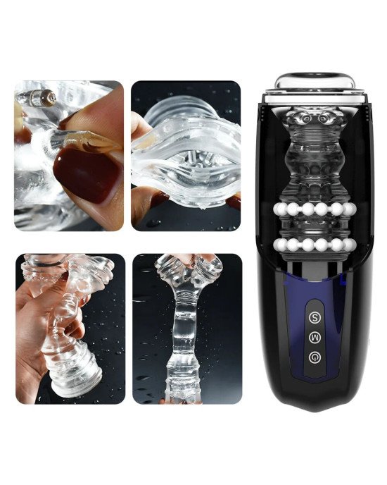 Інтерактивний смарт мастурбатор Magic Motion Xone, імітація фрикцій, 10 режимів, кнопка турбо