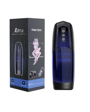 Інтерактивний смарт мастурбатор Magic Motion Xone, імітація фрикцій, 10 режимів, кнопка турбо