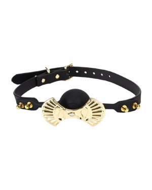 Розкішний кляп Zalo Silicone Ball Gag Black