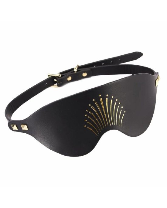 Розкішна маска на очі Zalo Blindfolds Black