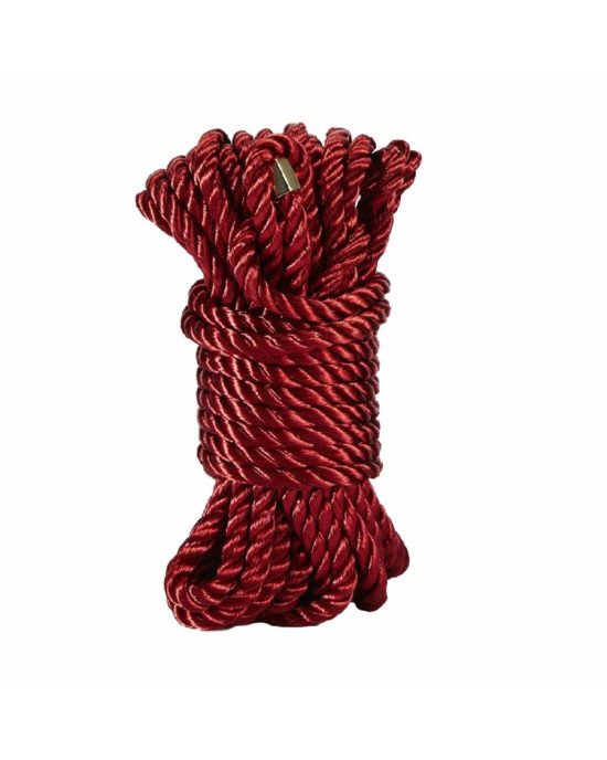 Розкішна мотузка для Шібарі Zalo Bondage Rope Red Розкішна мотузка для Шібарі Zalo Bondage Rope Red