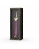 Вагінально-кліторальний вібратор Zalo — Bess 2 Velvet Purple, мультифункціональний із насадками