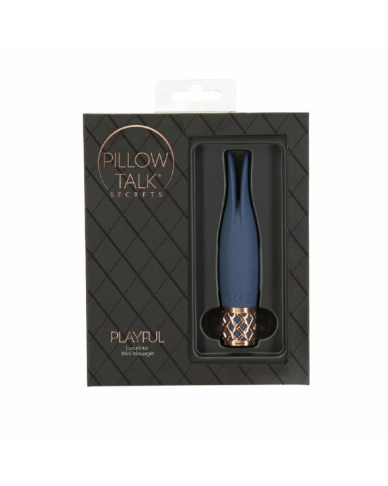 Вібратор Pillow Talk Secrets - Playful - Clitoral Vibrator - BLUE Вібратор Pillow Talk Secrets - Playful - Clitoral Vibrator - BLUE
