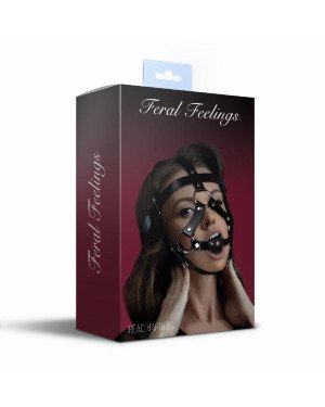 Маска збруя з кляпом Feral Feelings Head Harness Маска збруя з кляпом Feral Feelings Head Harness