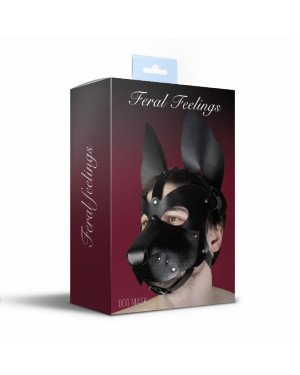 Маска cобаки 2 в1 Feral Feelings, знімна морда Маска cобаки 2 в1 Feral Feelings, знімна морда