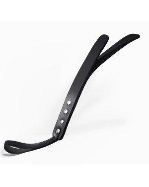 Паддл 2-х шаровий Feral Feelings Leather Mini Paddle Black Паддл 2-х шаровий Feral Feelings Leather Mini Paddle Black