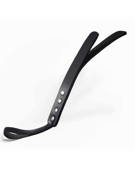Паддл 2-х шаровий Feral Feelings Leather Mini Paddle Black
