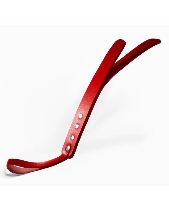 Паддл 2-х шаровий Feral Feelings Leather Mini Paddle Red