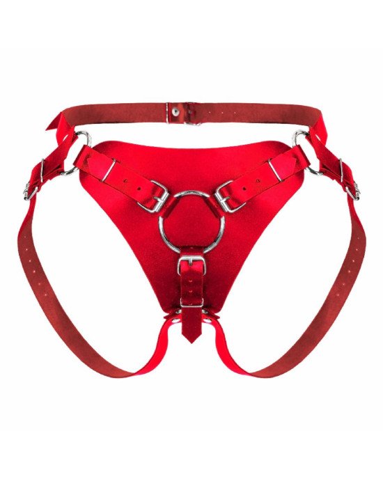 Трусики для страпону Feral Feelings Strap-on Harness Red Трусики для страпону Feral Feelings Strap-on Harness Red