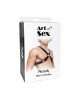Чоловіча портупея Art of Sex - Arcady, Чорний XS-M Чоловіча портупея Art of Sex - Arcady, Чорний XS-M