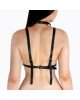 Портупея жіноча Art of Sex - Delaria Leather harness, Чорна XS-M