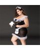 Еротичний костюм покоївки JSY P71107 Plus Size Еротичний костюм покоївки JSY P71107 Plus Size