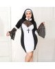 Еротичний костюм монашки JSY P71109 Plus Size
