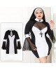 Еротичний костюм монашки JSY P71109 Plus Size