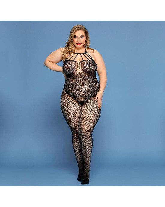 Бодістокінг JSY P91168 Plus Size Бодістокінг JSY P91168 Plus Size
