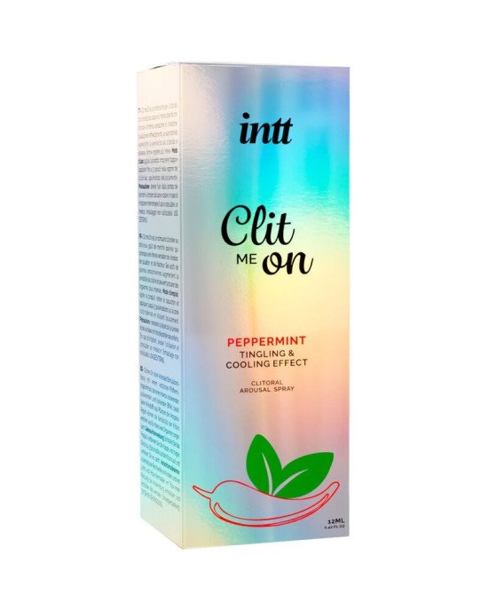 Збуджувальний спрей для клітора Intt Clit Me On Peppermint Tingling & Cooling Effect 12 мл