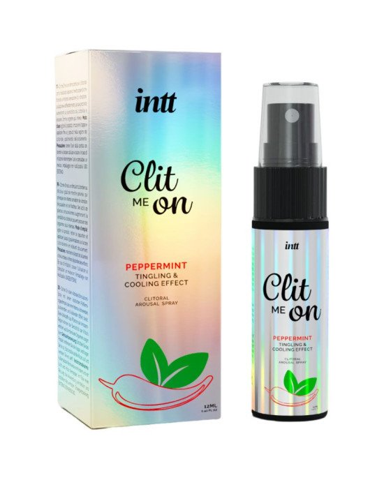 Збуджувальний спрей для клітора Intt Clit Me On Peppermint Tingling & Cooling Effect 12 мл