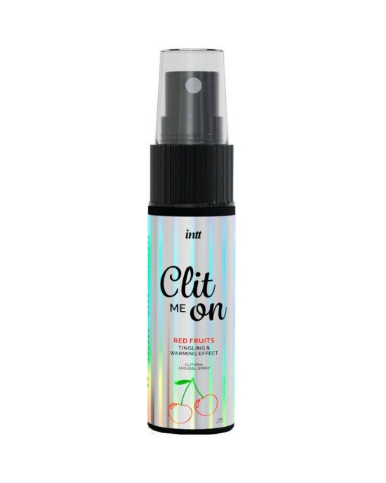 Збуджувальний спрей для клітора Intt Clit Me On Red Fruits Tingling & Warming Effect 12 мл Збуджувальний спрей для клітора Intt Clit Me On Red Fruits Tingling & Warming Effect 12 мл