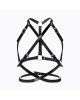 Портупея жіноча Art of Sex - Agnessa Leather harness, Чорний XS-M Портупея жіноча Art of Sex - Agnessa Leather harness, Чорний XS-M