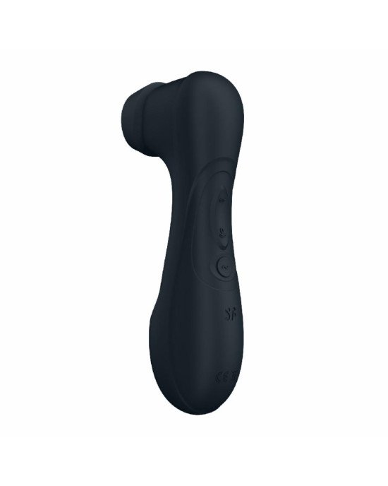 Вакуумний кліторальний стимулятор Satisfyer Pro 2 Generation 3 with Liquid Air Connect App Dark Grey Вакуумний кліторальний стимулятор Satisfyer Pro 2 Generation 3 with Liquid Air Connect App Dark Grey