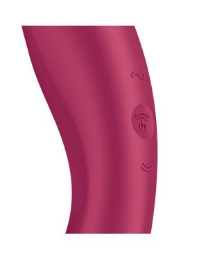Вакуумний кліторальний стимулятор Satisfyer Curvy Trinity 1 Red Вакуумний кліторальний стимулятор Satisfyer Curvy Trinity 1 Red