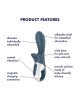 Анальний вібратор Satisfyer Air Pump Booty 2, надувається Анальний вібратор Satisfyer Air Pump Booty 2, надувається